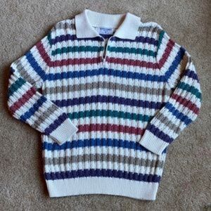 Vintage Alfred Dunner knitted top medium Petite